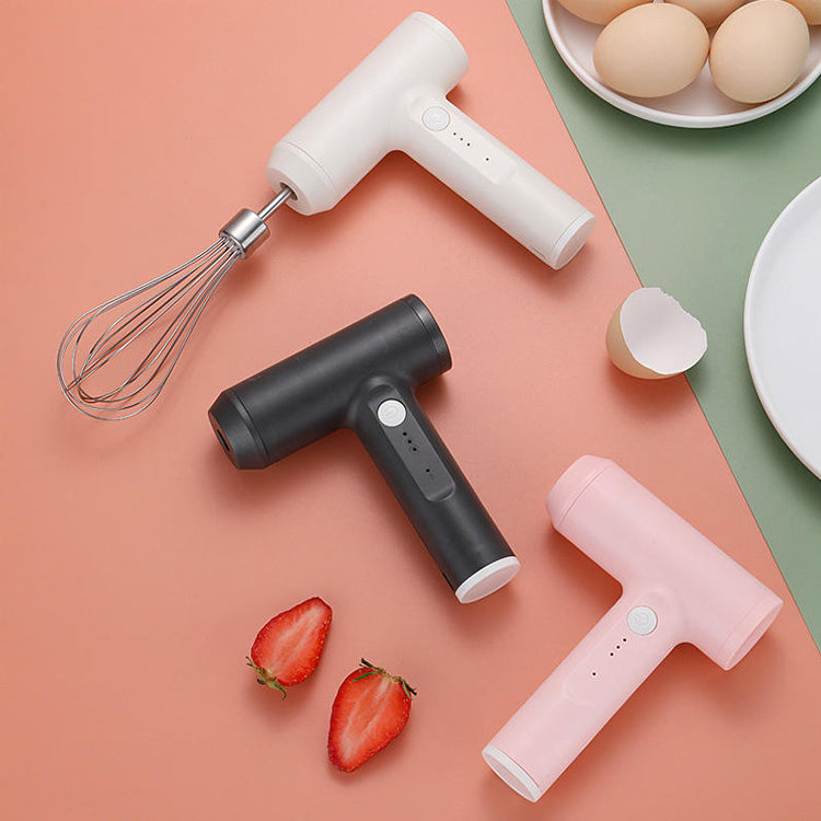 USB Rechargeable Cream Whipper - Professional Barista Tool for High Torque Whipping Device