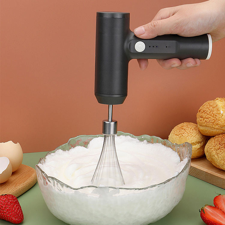 USB Rechargeable Cream Whipper - Professional Barista Tool for High Torque Whipping Device