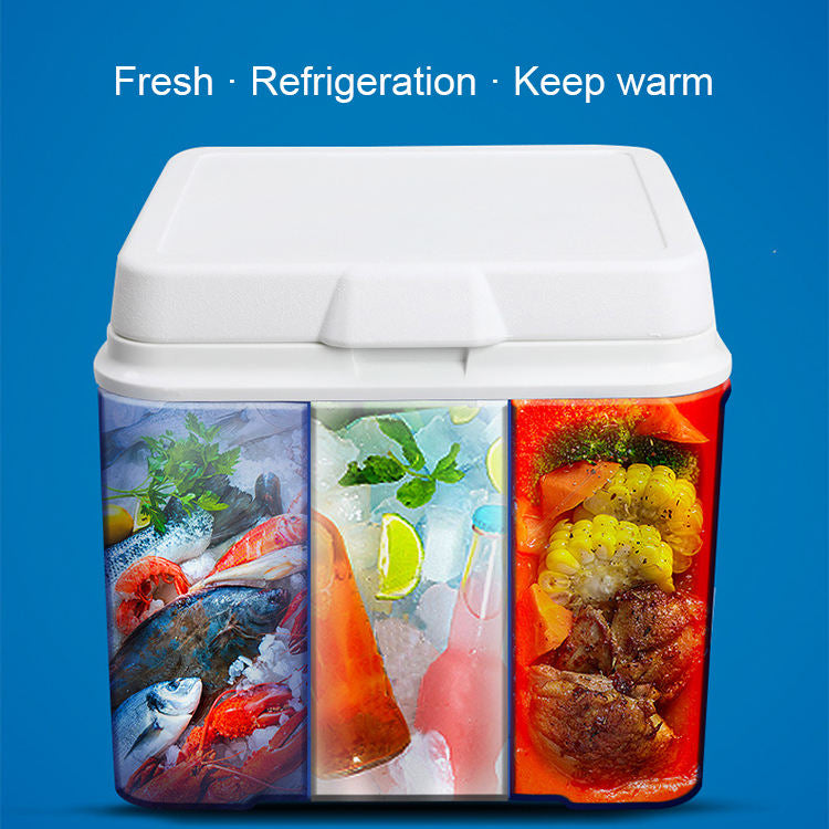 Portable Ice Bucket - Cooler for Camping, 26L/8L/5L Capacity Outdoor Picnic Cooler Box with Drain Spout