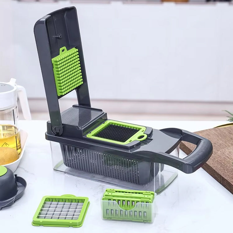 Family Grade Vegetable Cutter- Heavy Duty Blades Kitchen Gadget for Julienne & Slice