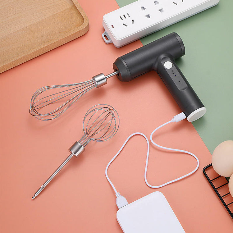 USB Rechargeable Cream Whipper - Professional Barista Tool for High Torque Whipping Device