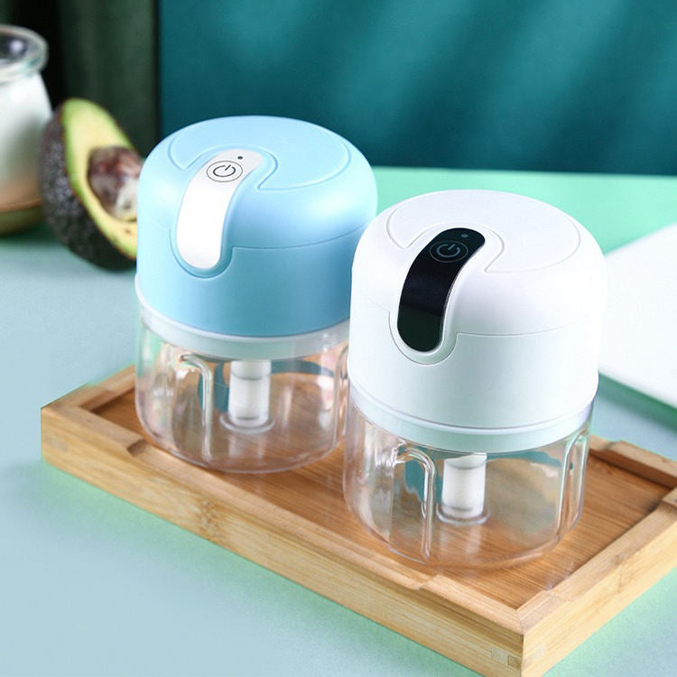 USB Rechargeable Food Chopper - 2-in-1 Onion Dicer & Vegetable Mini Processor