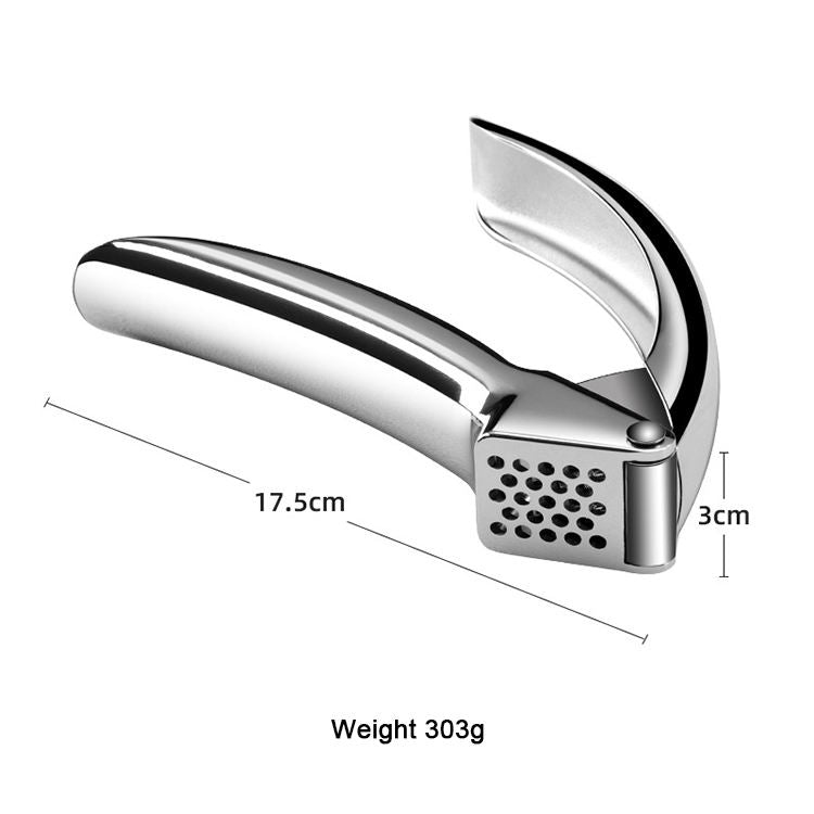 Heavy Duty Garlic Chopper Crusher - Professional Mincer Dicer Tool with Ergonomic Handle