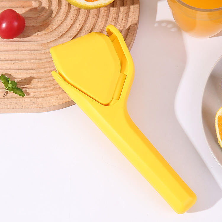 Portable Citrus Juicer - Manual Hand Press Lemon Squeezer with Foldable Design for Kitchen Travel Camping