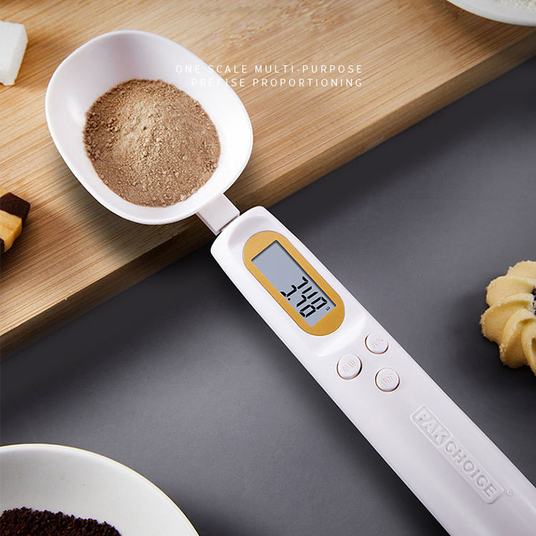 Mini Electronic Kitchen Scale - 500g Precision Food Weighing with Nutritional App Sync, Gram Ounce Converter for Baking Coffee