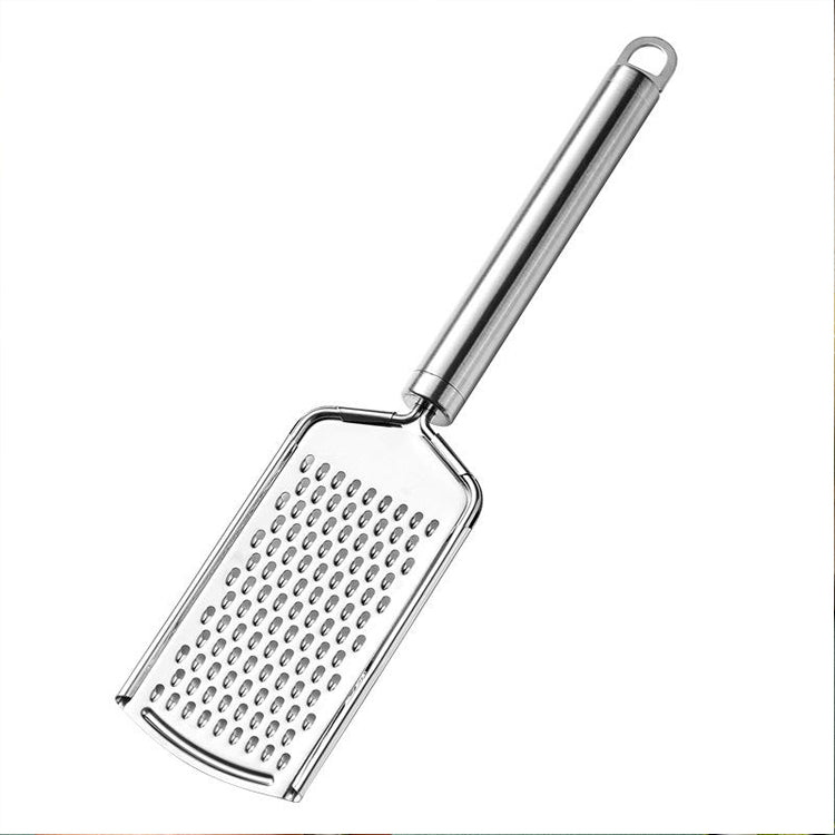 Lemon Cheese Grater - Stainless Steel Rotary Zester with Container, Handheld Slicer for Parmesan