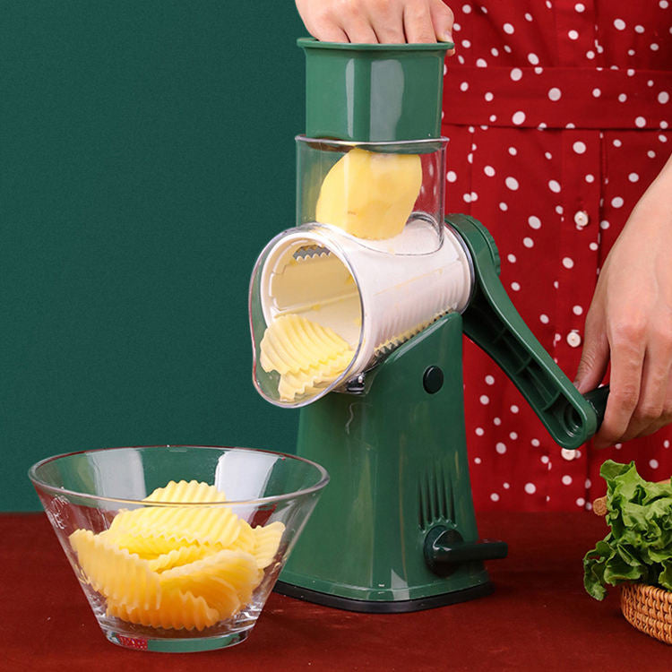 Maunal Vegetable Chopper - Portable Handheld Stainless Steel Mincer, Easy Clean Kitchen Gadget