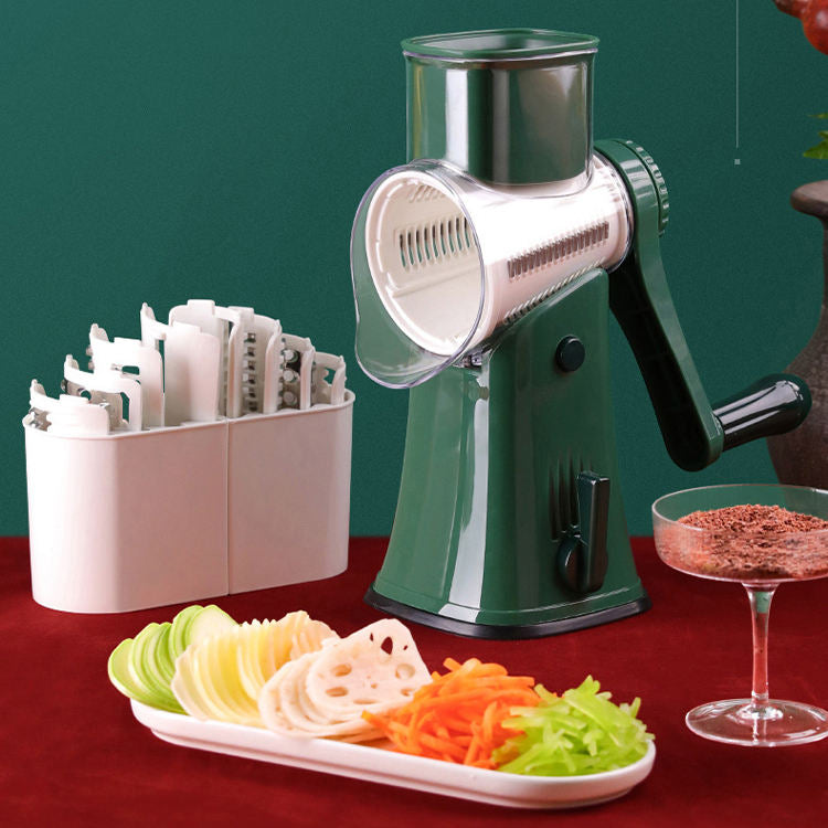 Maunal Vegetable Chopper - Portable Handheld Stainless Steel Mincer, Easy Clean Kitchen Gadget