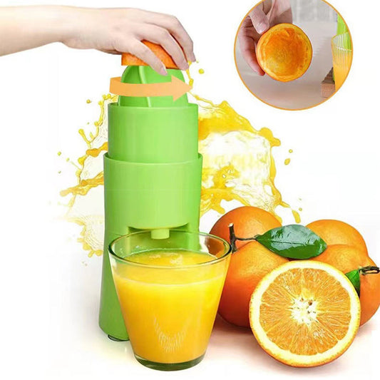 Citrus Juicer Press Tool - Lemon Lime Squeezer with Strainer and Container for Grapefruit Lemonade Orange