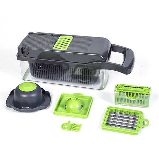Family Grade Vegetable Cutter- Heavy Duty Blades Kitchen Gadget for Julienne & Slice