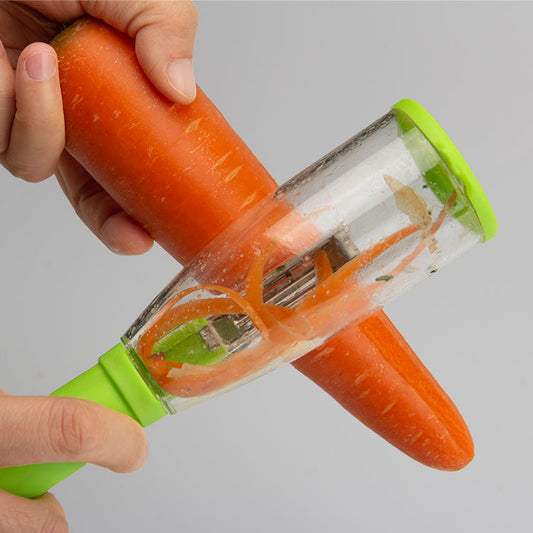 Premium Vegetable Peeler - Stainless Steel Blade Multi-Function Ergonomic Kitchen Tool for Fruit & Potato Peeling